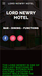 Mobile Screenshot of lordnewryhotel.com.au